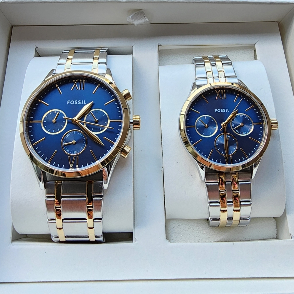 Fossil Watch Set Original Brand New With Tag No Negotiable